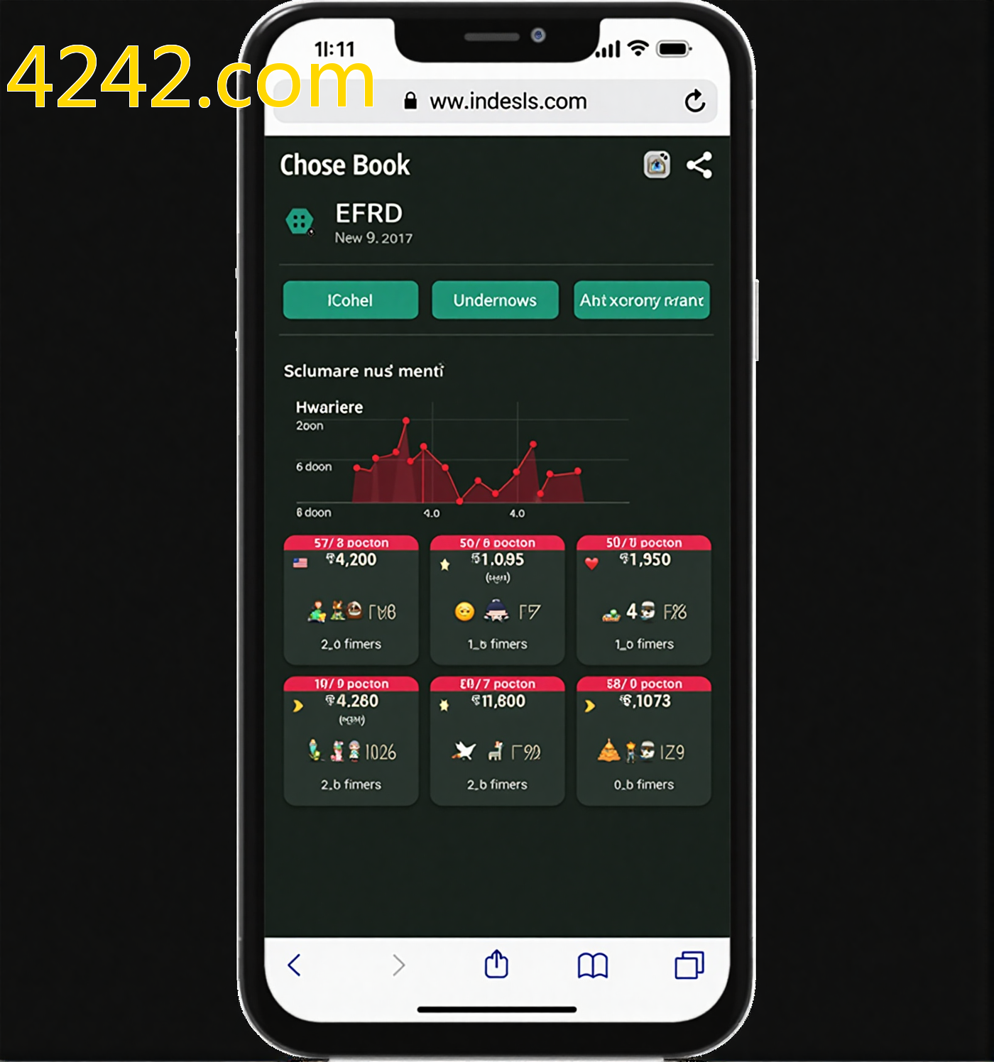 Baixe o aplicativo 4242.com para jogar a qualquer momento